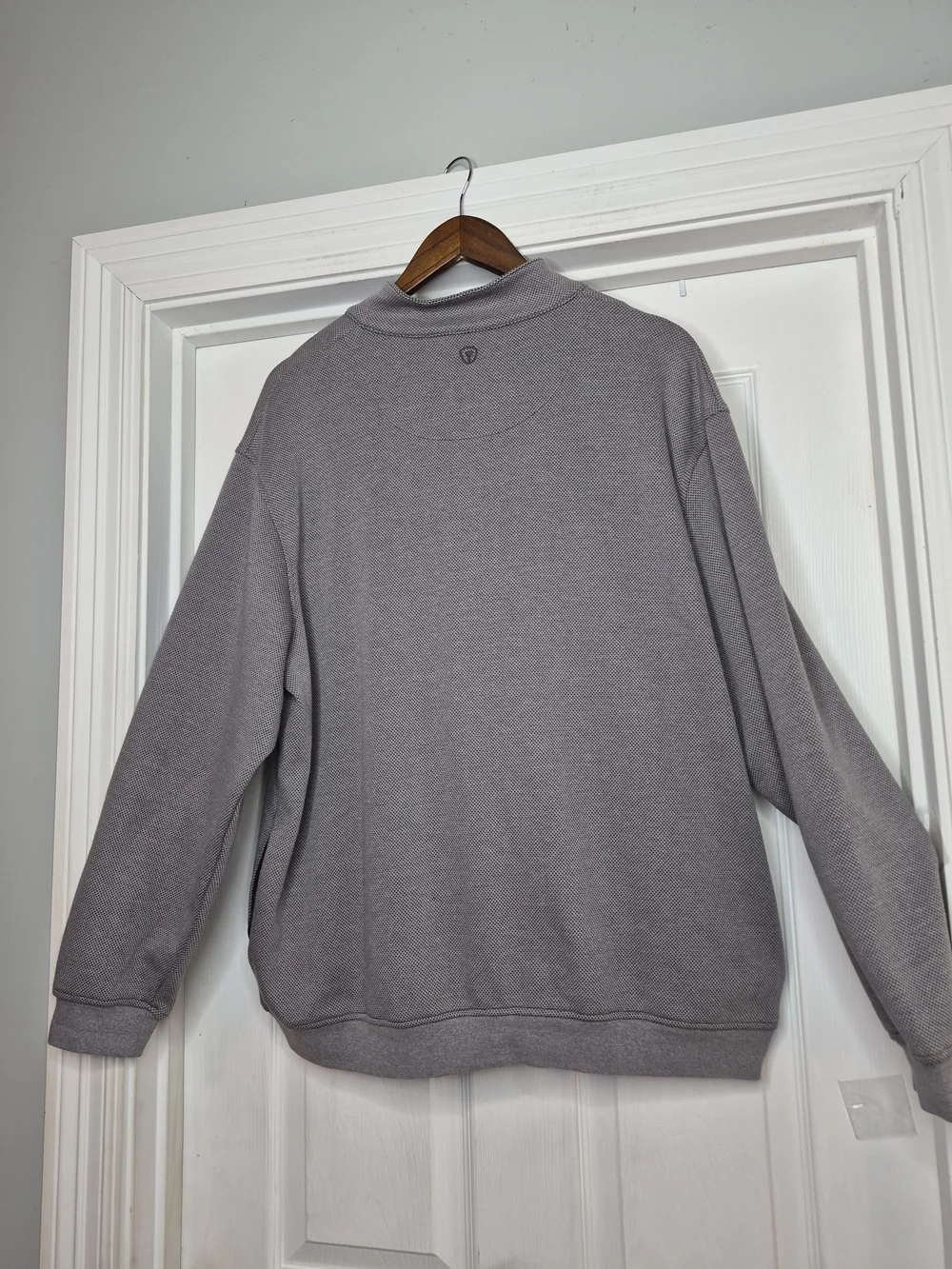 Pro Tour Men's Half-Zip Pullover Sweater - Gray Xl
